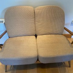 Ercol 2 seater sofa & arm chair
