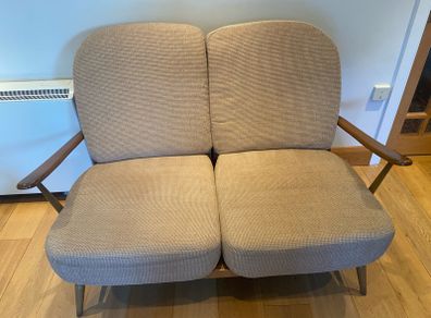 Ercol 2 seater sofa & arm chair