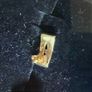 9ct gold earrings with diamond stone Image 6
