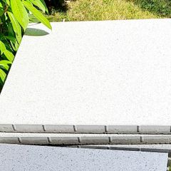 Brand new 12 x Kilsaran silver granite patio slabs.
