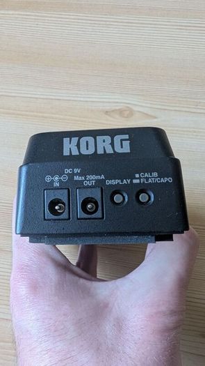 Korg Guitar/Bass Tuner Pitchblack Poly
