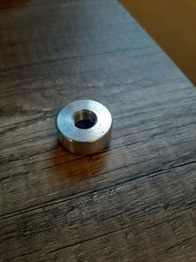 Aluminium 1/8 npt bung for AEM methanol nozzle