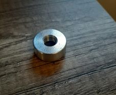 Aluminium 1/8 npt bung for AEM methanol nozzle