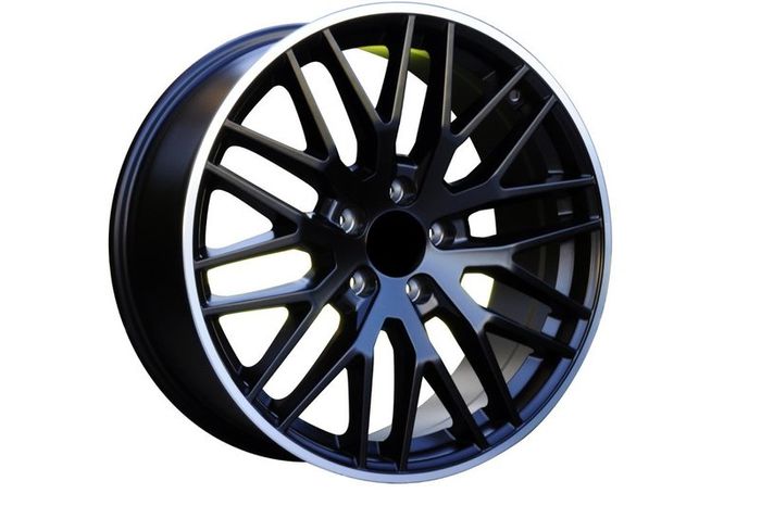 18" TT Type black Alloys Seat Audi Skoda Vw 5x112