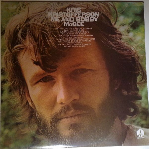 Kris Kristofferson - Me And Bobby McGee LP 1971