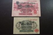 Germany. Darlehnskassenschein. 1 Mark &amp; 2 Mark (12.8.1914)