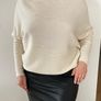 AllSaints Ridley Funnel Neck Wool & Cashmere Sweater Image 8