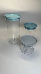 Brabantia - Stackable Glass Jars with Lid - Kitchen Storage