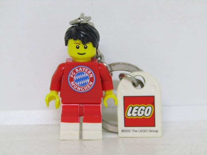 Lego Vintage Soccer FC Bayern Munich Player Key Chain Rare And Hard To Find Now As There Is Not Many Around Anymore