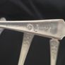 Collection of 11 Vintage Newbridge Silverware Celtic Dragon Design Spoons from Jurys Hotel Image 3