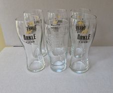 Pint Glasses X 6