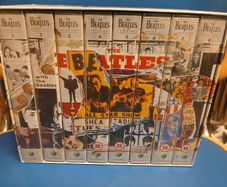 The Beatles Anthology VHS set