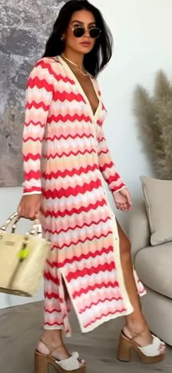 maxi cardigan