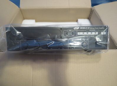 NEW >> Amplifier JDMC - MOBILE 60 - 60W Mixer Amplifier AC/DC 12v (with built in inverter)