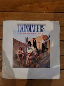 The Rainmakers Let My People Go Go 7 inch Vinyl 1986 Mercury MER 238