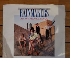 The Rainmakers Let My People Go Go 7 inch Vinyl 1986 Mercury MER 238