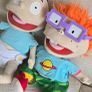 tommy and chuckie jumbo 24" rugrats plush dolls Image 2