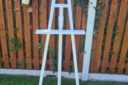 White Easel for Rent
