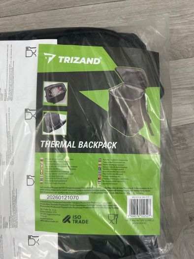 Thermal Backpack Cooler Black Picnic Bag
