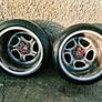 R18 5x112 Porsche Twist replica alloy wheels staggered with tyres Image 6