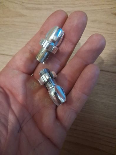 Alloy break lever barrel hand lever adjust
