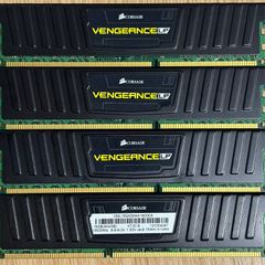 Corsair Vengeance LP 16GB (4x4GB) DDR3 1600MHz CL9 Gaming RAM
