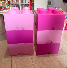 Lego storage boxes 6 of them like new