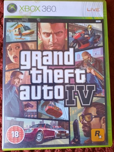Grand theft auto lV x box 360