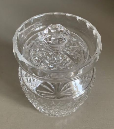 Waterford Crystal Honey Pot and lid Preserve Jam