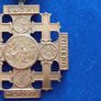 Religious Medals,  Medal, Leo XIII, Journey to Jerusalem, AU Image 3