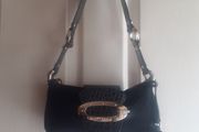 Guess  by Marciano Timeless Black Baguette Bag.