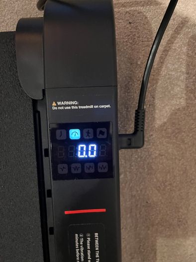Walking Pad Under Desk Treadmill with Vibration Massage Barely Used