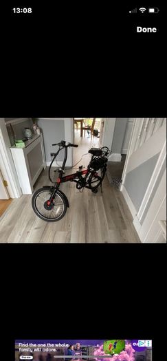 electric folding bike