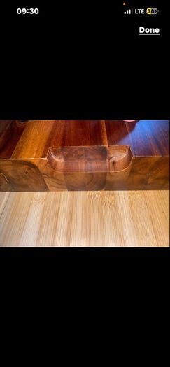 Hardwood chopping board acacia brand new