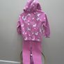 Baby Girls Pink Unicorn Hoodie & Leggings Age 12-18 months / EU 80 cm Image 6