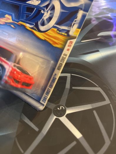 Hot wheels 2001 edition Honda Civic Si collector nr 27