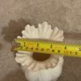 Vintage Belleek Porcelain Lotus Blossom Spill Vase Image 6