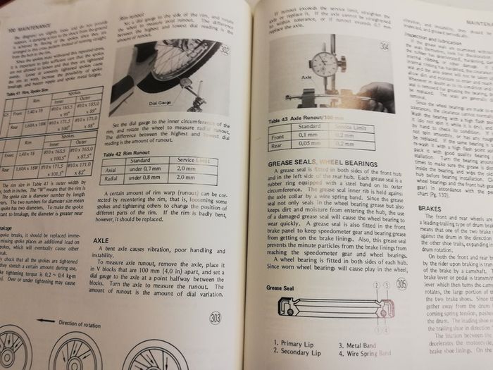 Kawasaki G Series 100 cc G5 G7S G7T shop manual