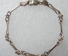Sterling Silver 925 Link Bracelet