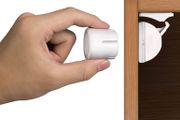 Child &amp; Baby Safety Proof Magnetic Cupboard Locks (16 Locks &amp; 3 Keys), Easy Install in Seconds, Invisible Child Safety Locks for Cabinets and Drawers, No Screws or Drilling (white/ black)