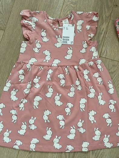 Girls dresses and hair clips