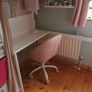 Loft bed frame with desk Image 10