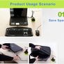 Usb Hub 2.0 3 Ports Tf Micro Sd Card Reader Slot Usb Multi Usb Splitter Cables Ft For Laptop And Macbook Image 6