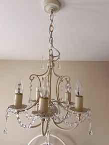 Laura Ashley 5 arm chandelier