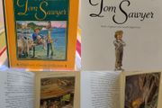 the adventures of tom sawyer by mark twain  HARDBACK BOOK