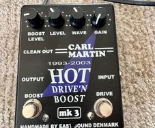 Carl Martin Hot, drive &boost Mk3 anniversary model.