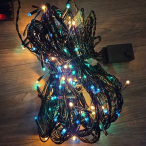 15 meters multicoloured Christmas Lights
