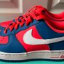 Nike Air Force 1 Crimson Blue UK5 Brand New Unworn Image 2