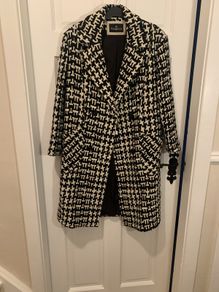 coat Bnwt designer brand Manuela Riva size 42. 12/14
