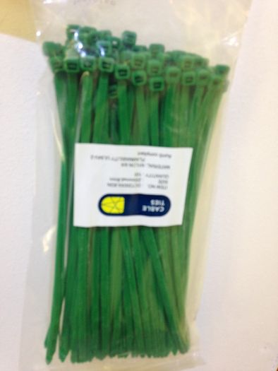 8 Inch Green Cable Ties